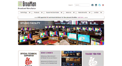 Desktop Screenshot of broadcastmanufactur.com